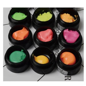Free Sample Newest Nail Beauty Products 4D Noctilucent Sculpture Gel Carve Color UV Gel for Nail Art