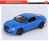 free wheel bentley metal toy 1 24 scale diecast model cars for play