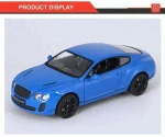 free wheel bentley metal toy 1 24 scale diecast model cars for play