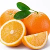 Fresh Gannan navel orange fruit.