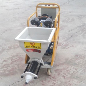 Friendly and environmentally putty powder cement grout sprayer mortar machine