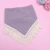 Import Fringed Design Gauze Cotton Newborn Bandana Drool Bibs Baby Boys Girls Muslin Soft Triangle Bibs from China