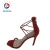 Import from China anti-slip high heel new style red ladies dress shoes women from China