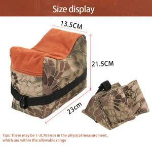 Front &amp; Rear Rifle Air Gun Bench Rest rack Bag Military  Hunting Sniper Shooting Adjustable Support Bag