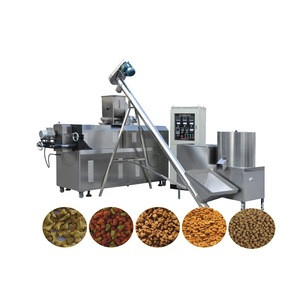 full production line dry dog food extrusion machine extruder machine dog food making machine to make dog food