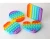 Import Funny Heart Shape Push pop Bubble Sensory Fidget Toy Silicone Squeeze Sensory Toy for Home School Office from China