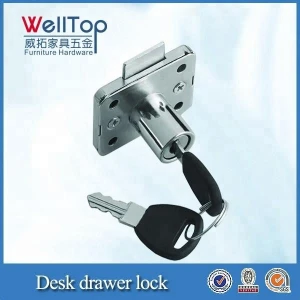 Furniture Office desk smart drawer locks iron VL-101