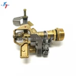 FY Dn15 Zinc Alloy Sprinkler, Garden Sprinkler Head Rocker Arm Garden Irrigation Watering System Garden Tools