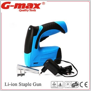 G-max Cordless Tools Li-ion Staple Nail Gun GT19215