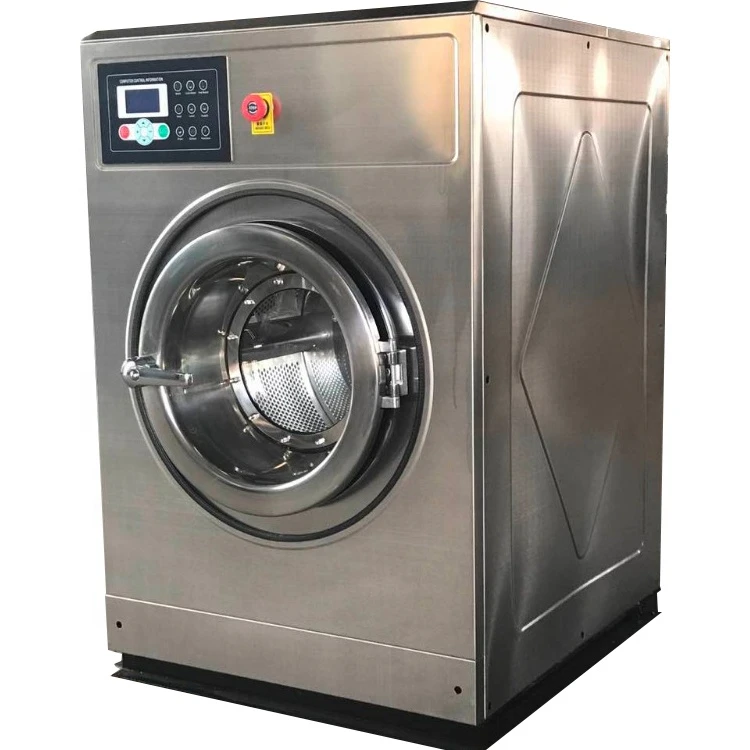 Garment washer and dryer, laundry washer extractor, automatic washing machine