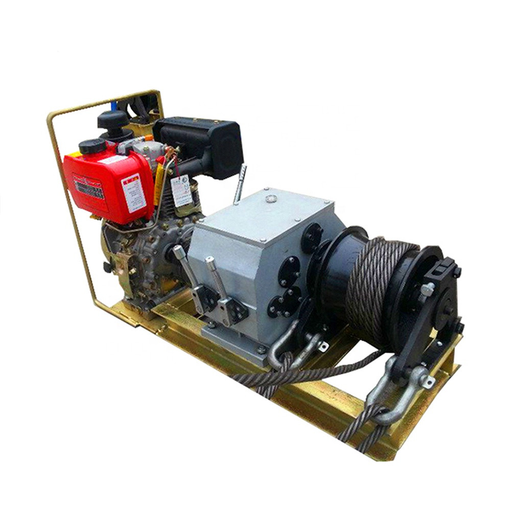 Buy Gasoline Engine Cable Pulling Eletrcric Machine Diesel Driven Power ...