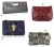 Import genuine leather bag evening bag for women beaded clutch bag from China