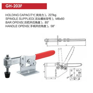 GH-203-F Heavy duty toggle clamp 227KG Holding Capacity fast clip