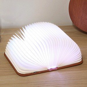 Gift Items/Cute Night Light USB Book Shape Foldable Led Lamp /Folding Book Light