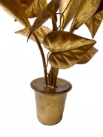 Gilt Metal Flowers Craft