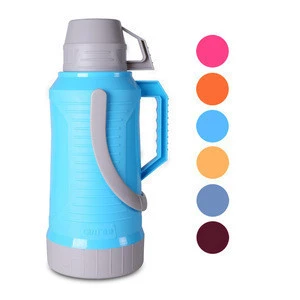 GiNT Hot Sale Different Types of Customized Logo Plastic Glass Lined Camping Vacuum Flask Thermos For Kids with Lids