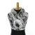Import Girls winter fashion slim neckerchief rabbit fur scarf with big ball from China