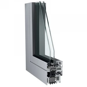 Glass Casement Windows with Tilt and Turn Single Double Outward Inward Aluminum  casement window Awning Hinge Swing French Door