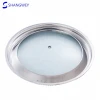 Glass Lid Manufacturer Cookware Glass Lid Pot Lid With Sealing Silicone Ring
