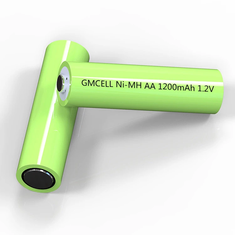 GMCELL Brand NI-MH AA Small Cylindrical Rechargeable Battery 1200mah