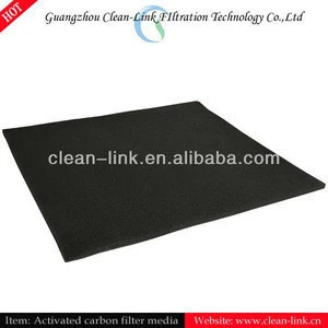 Good filtration cotton Activated Carbon air Filter