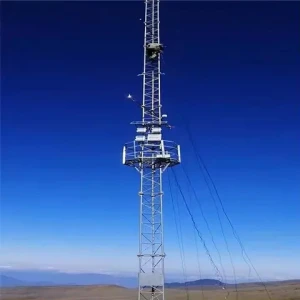 Good Quality Angle Steel Telecommunication Gsm 5g Antenna Mast Tower