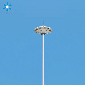 good quality iron material 30m high mast lighting price