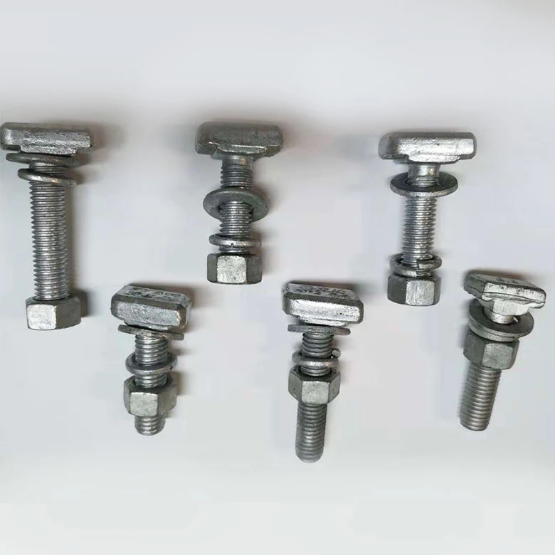 Grade 8.8 T bolt  used in cast in channel