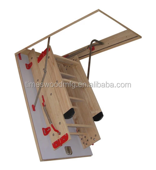 Grand Wooden Folding Loft Ladder