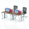 Guangzhou unique office furniture steel frame wrought iron office workstation table base
