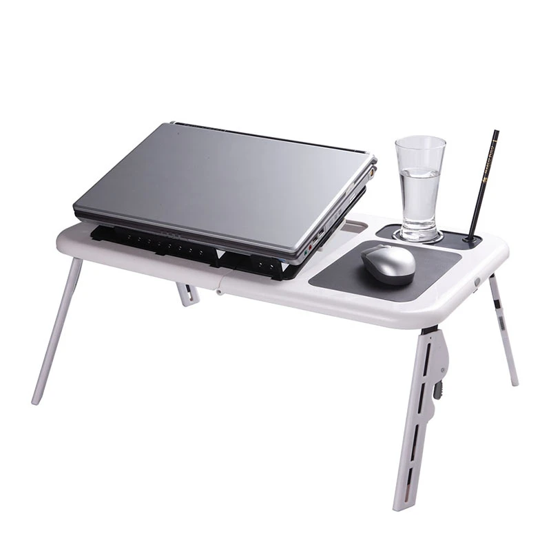 Hairpin legs Factory Price Portable Laptop table Height Adjustable Laptop Stand Computer Stand