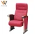 Import hall theater auditorium chair with folding table  High density PU recliner cinema assembly hall seat from China