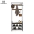 Import Hall Tree Furniture Antique Wall Mounted Wooden Metal Hooks Modern Coat Rack With Storage from China