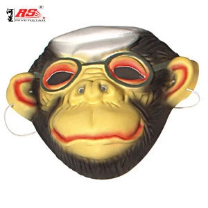 Halloween EVA Cute Party Hat Glasses Monkey Full Face Mask