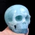 Import Hand Carved High Quality Natural blue aquamarine crystal skull crafts from China