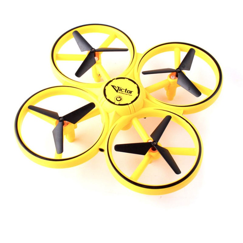 hand gesture 4 axis quadcopter control watch drone
