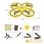 Import hand gesture 4 axis quadcopter control watch drone from China