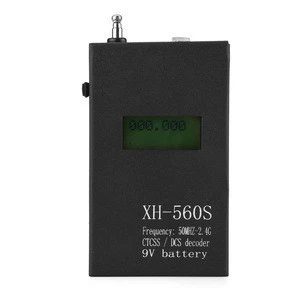 Handled Portable LCD Display Decoder frequency detector Counter Meter for Radio