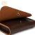 Import Handmade snap button simple cowhide leather wallet sublimation card holder long male wallet from China