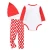 Import Hao Baby Autumn and Winter models cotton Christmas triangle romper suit baby print jumpsuit from China