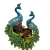 Import Heart Peacock Couple Resin Decorative Statue from China