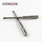 Heat Treatment 40Cr Shank YG8C Fresh Material Shank Electric Hammer stepped Drill Bit for Concrete drilling 6mm