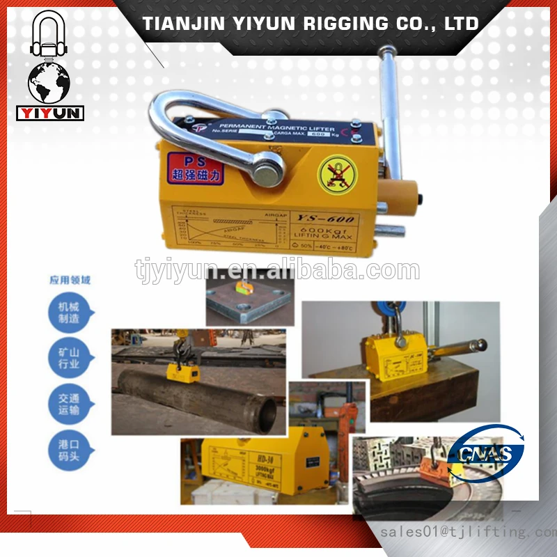 Heavy Duty Flat Stock Permanent magnetic Lifter Lifting Magnets for sale