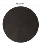 Heavy duty PTFE coated fabric BBQ grill mat, PFOA Free Round shape bbq mats BBQ grill mat