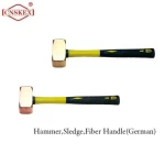 Hebei sikai sale non-sparking Hammer  Sledge Fiber  Handle(German )  500g  Aluminum bronze