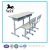 Import height adjustable double study table with double legs for children school furniture from China