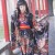 Import Hell Girl Yan Moai Vibrating Sleeve Kimono Gorgeous Original Adult Anime Cosplay Costume from China