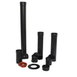 HeYing Wood stove straight chimney pipe