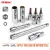 Import Hi-Spec 11pc 3/8 Spark Plug Socket Wrench Hex Socket Adapter Torque Wrench Spanner Set Ratchet Wrench Mechanics Tool Box Set from China