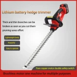 HIERKIN Cordless hedge trimmer for garden hedge trimming machine multifunction grass cutting shear machine
